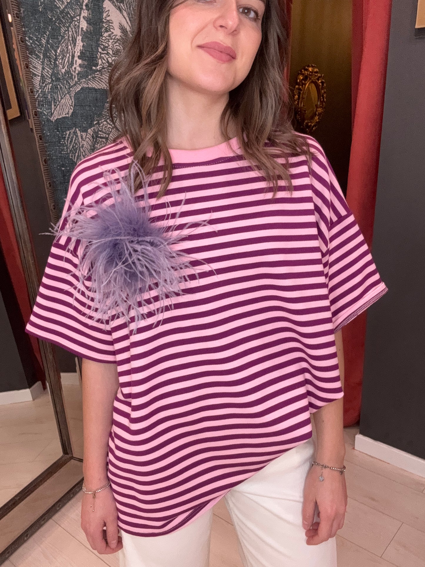 T-SHIRT STRIPE DON’T WAIT