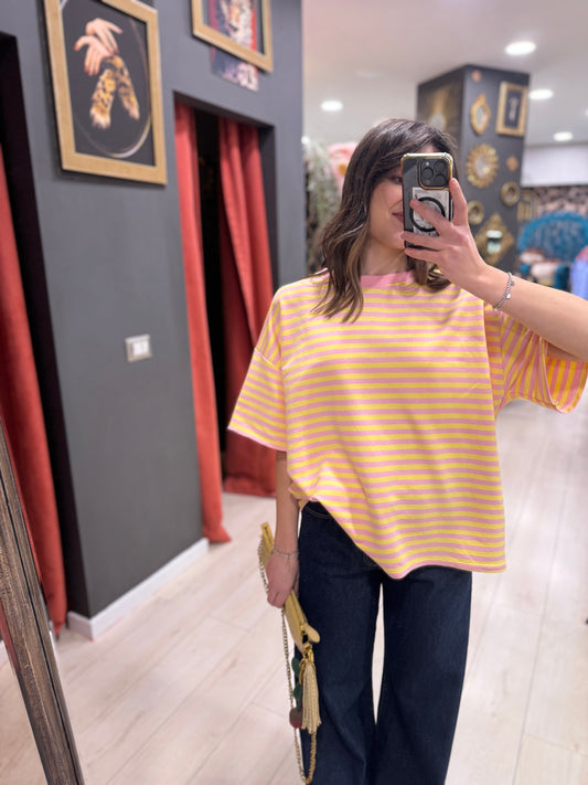 T-SHIRT STRIPE DON’T WAIT