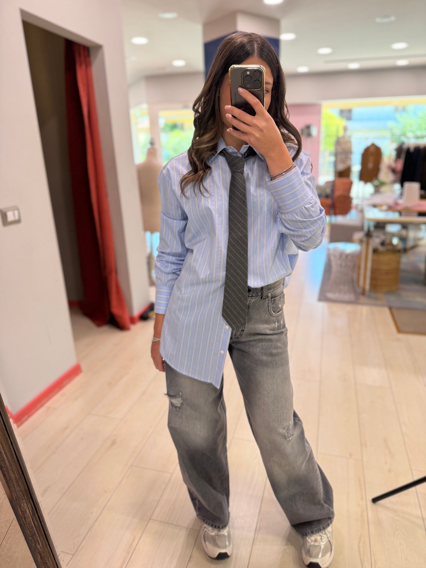 CAMICIA CELESTE ANIYE BY