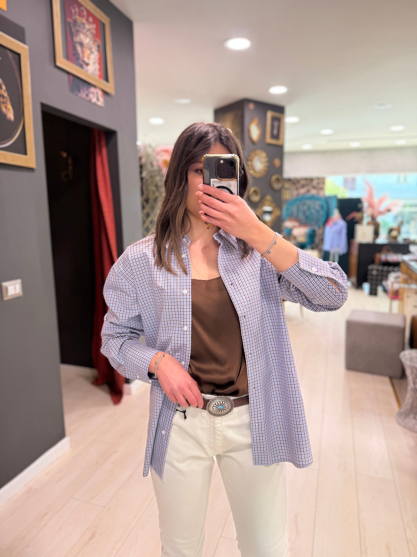 CAMICIA QUADRETTO TENSIONEIN