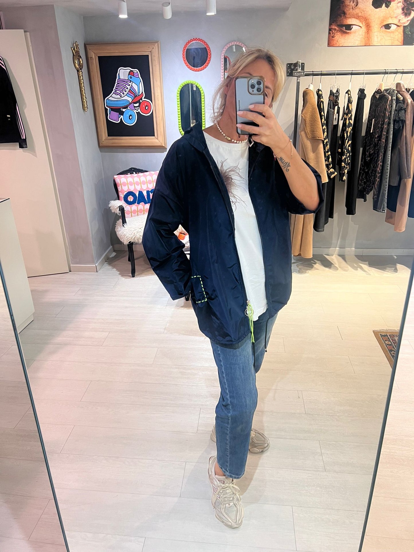 IMPERMEABILE CON CAPPUCCIO DONTWAIT