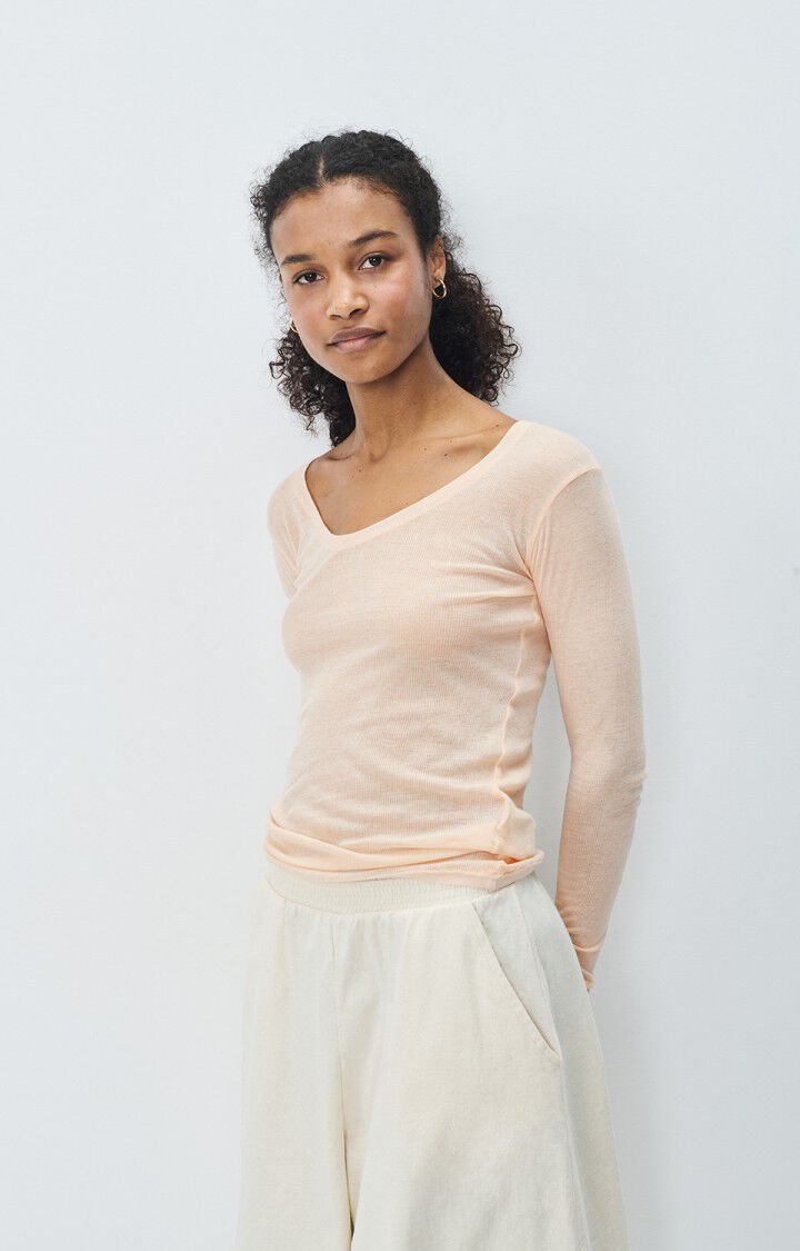 T-SHIRT MANICA LUNGA COSTINA V AMERICAN VINTAGE