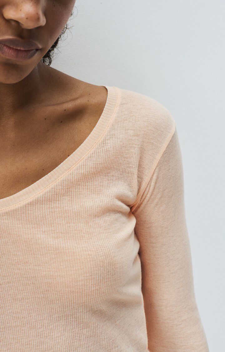 T-SHIRT MANICA LUNGA COSTINA V AMERICAN VINTAGE