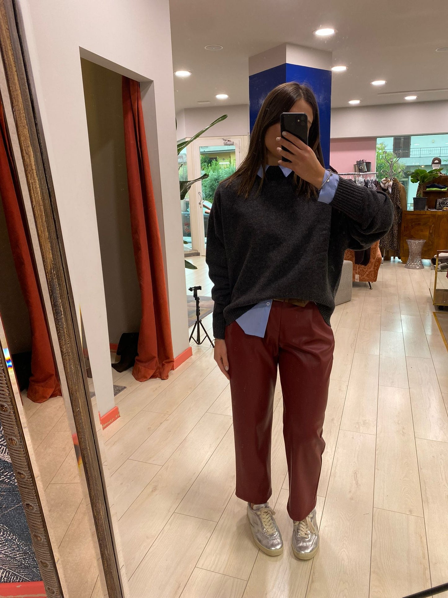 PULL MEZZO COLLO IN LANA TENSIONE IN