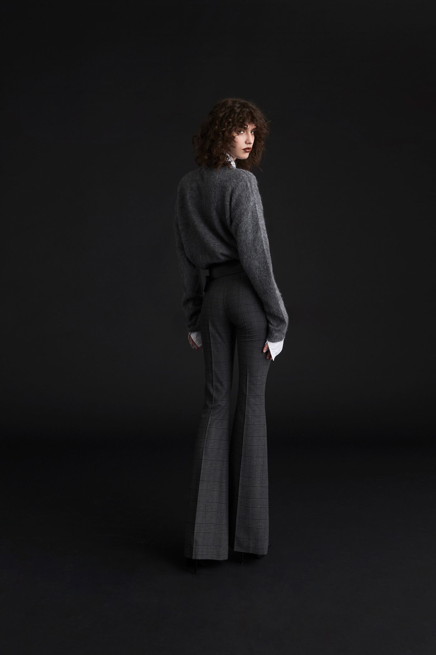 PANTALONE FLAIRE PRINCIPEDI GALLES ANIYE BY