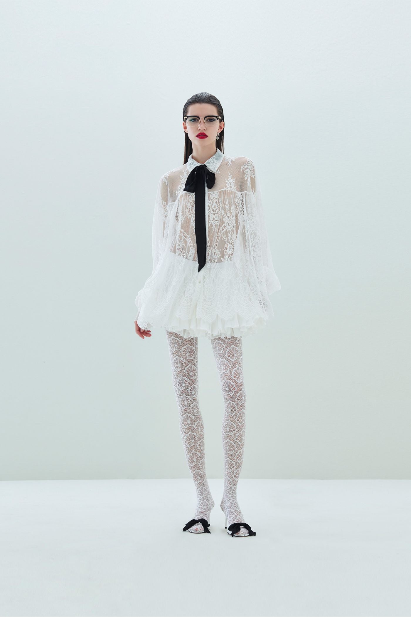 CAMICIA PIZZO ANIYE BY