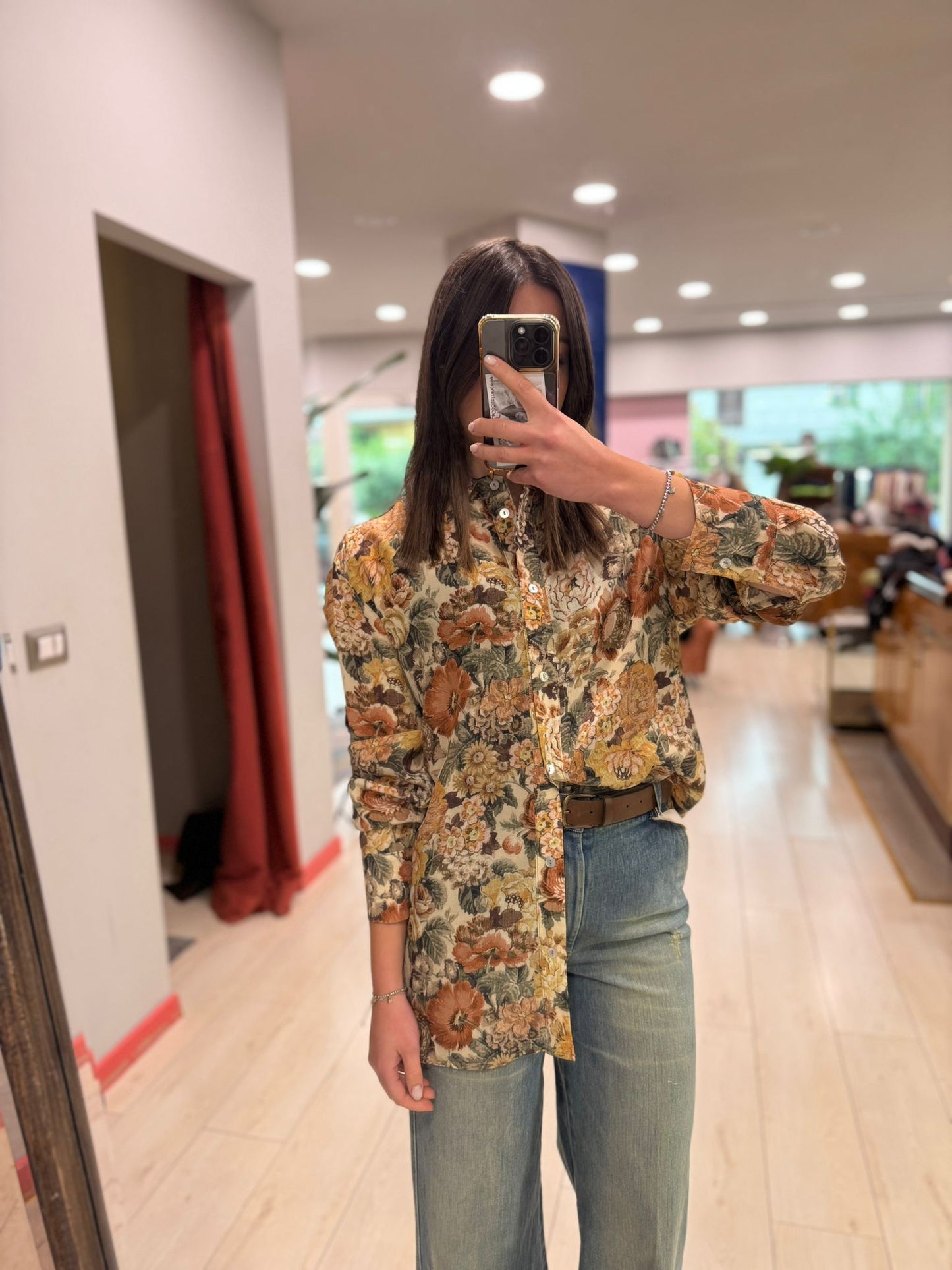 CAMICIA FANTASIA TAPESTRY TENSIONE IN