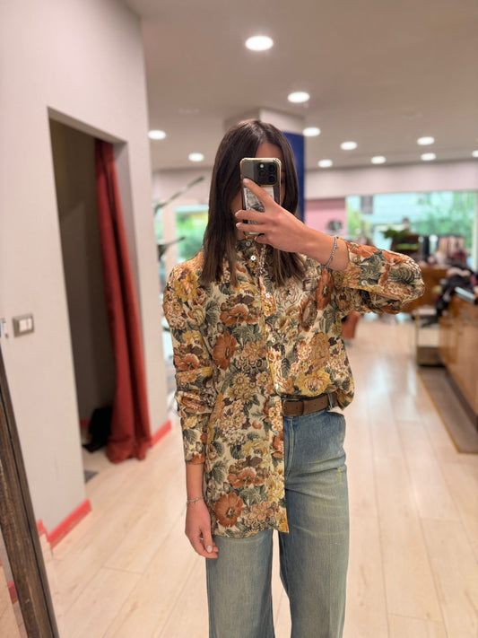 CAMICIA FANTASIA TAPESTRY TENSIONE IN