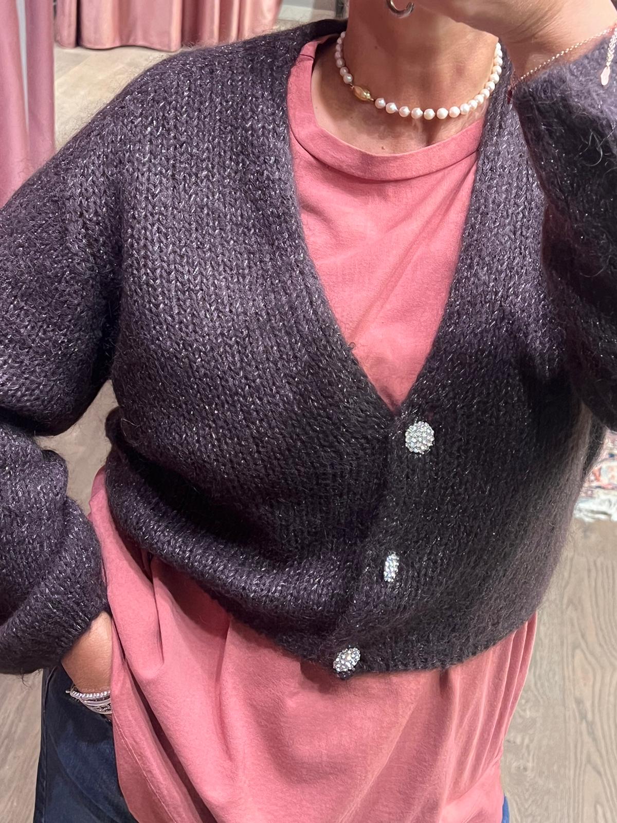 CARDIGAN GIOIELLO LUREX SOUVENIR