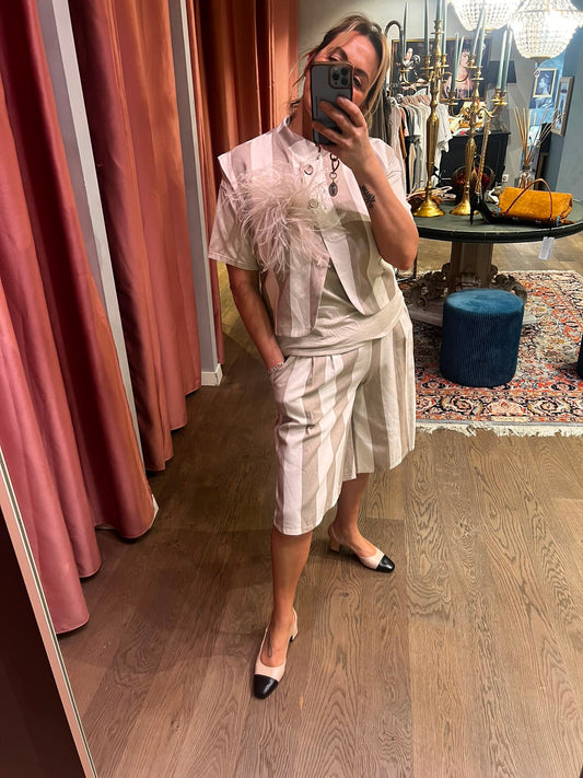 BERMUDA RIGATO ‘OLIVER’ |più varianti DONTWAIT