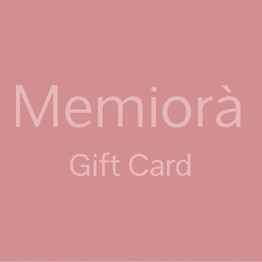 Gift Card Memiorà