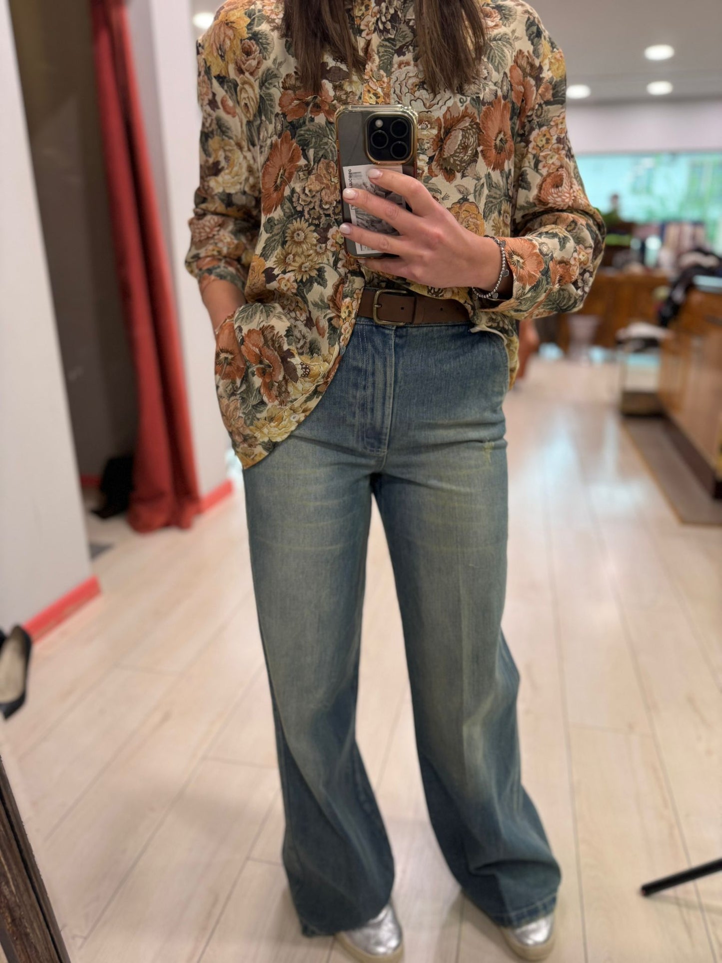 JEANS CHIARO TENSIONE IN