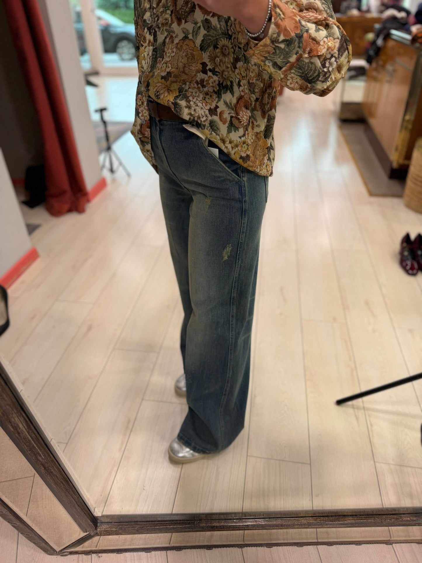 JEANS CHIARO TENSIONE IN